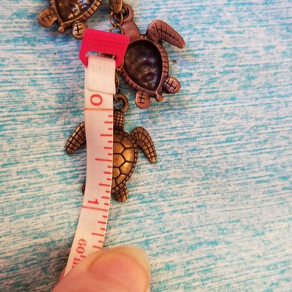 NWT Turtle Charms Copper Atq Gold Plated 8Pc - Picture 4 of 8